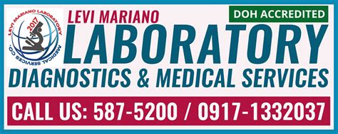 Levi Mariano Laboratory & Medical Services .